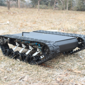 Compact All-Terrain Tracked Chassis Customizable for Narrow Terrain