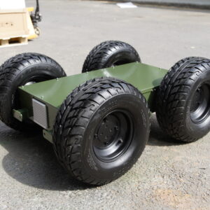 Compact All-Terrain Wheel Chassis Customizable for Light Equipment Wheeled Chassis